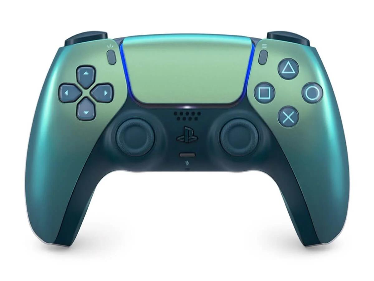 Control inalámbrico DualSense Chroma Teal color verde