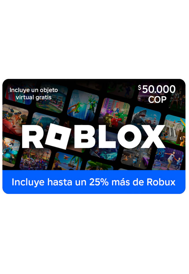Pin Virtual Roblox 50.000