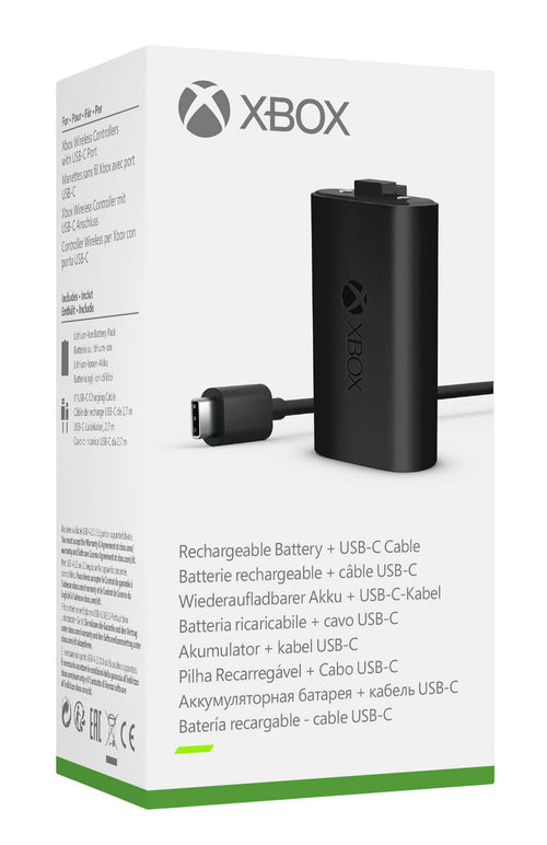 Batería recargable Xbox + Cable USB-C