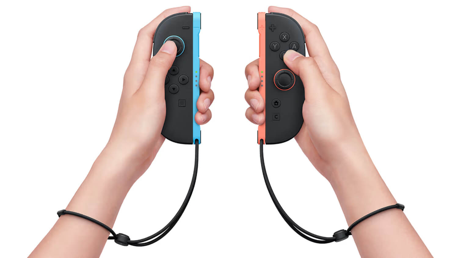 Control Joy-Con (L-R) Azul y Rojo Neón Nintendo Switch 2 Edition