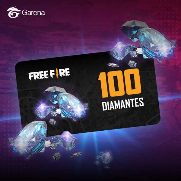 PIN Virtual FreeFire 100 Diamantes 799366881445
