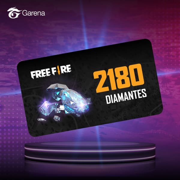 PIN Virtual FreeFire 2180 Diamantes 799366881483