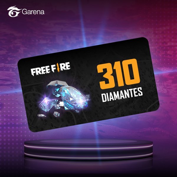 PIN Virtual FreeFire 310 Diamantes 799366881452