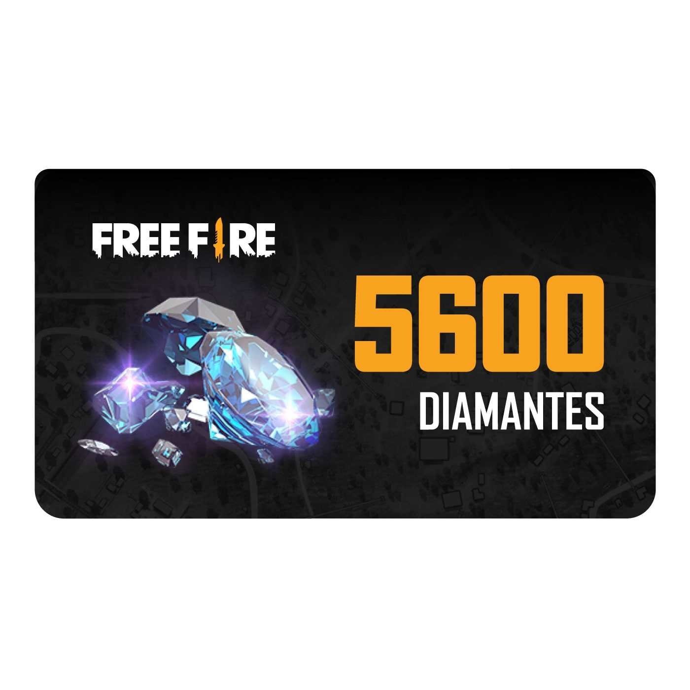 PIN Virtual FreeFire 5600 Diamantes 799366881490