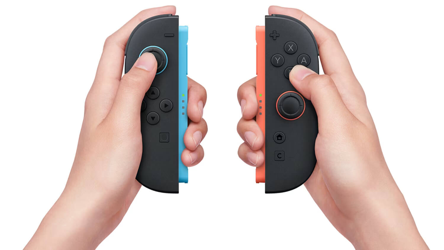 Control Joy-Con (L-R) Azul y Rojo Neón Nintendo Switch 2 Edition