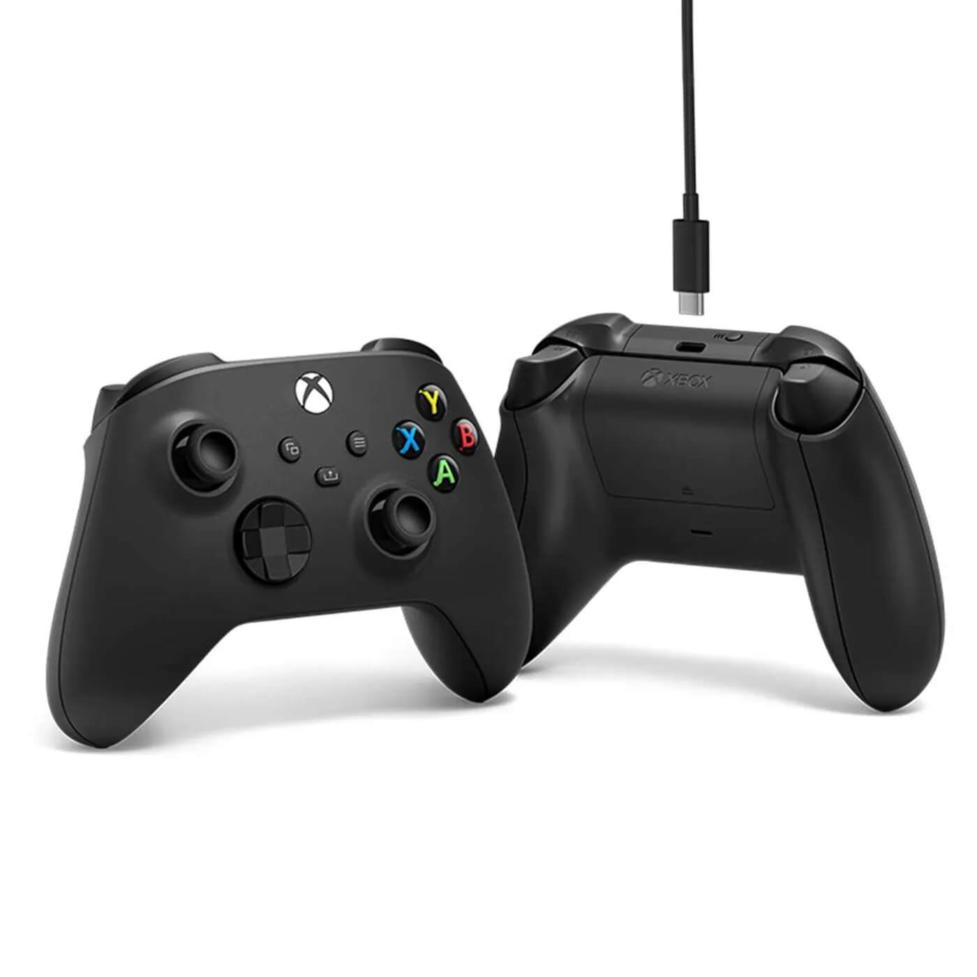 Control Inalámbrico XBOX + Cable USB-C Negro